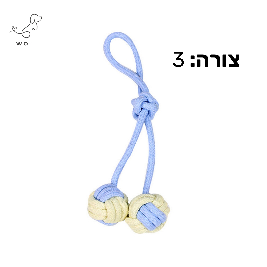 צעצוע חבל אינטראקטיבי
